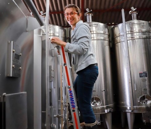 grower making different types of champagne